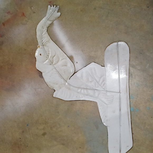 Snowboarder vintage tin sign. - Picture 9 of 9